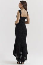 Women’s Lace Maxi Dress for Spring Occasions