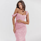 Women’s Lace Maxi Dress for Spring Occasions