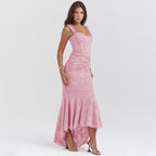 Women’s Lace Maxi Dress for Spring Occasions