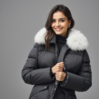 Women’s Cotton Padded Puffer Jacket for Winter