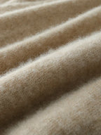Women’s Cashmere Wrap Neck Jumper for Early Spring