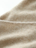 Women’s Cashmere Wrap Neck Jumper for Early Spring