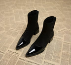 Women's Leather Ankle Boots Winter
