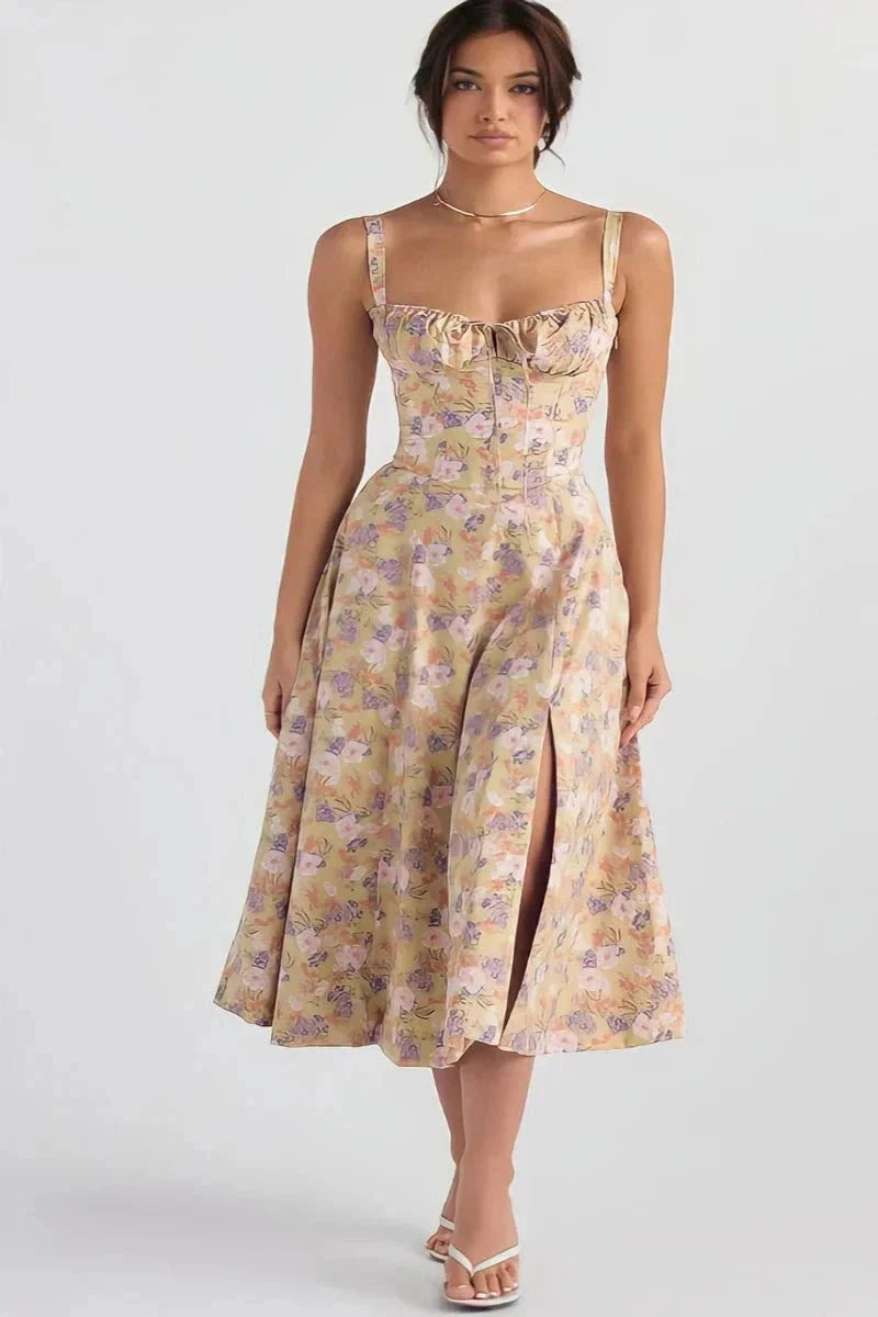 Women’s Midi Sundress Cotton for Spring