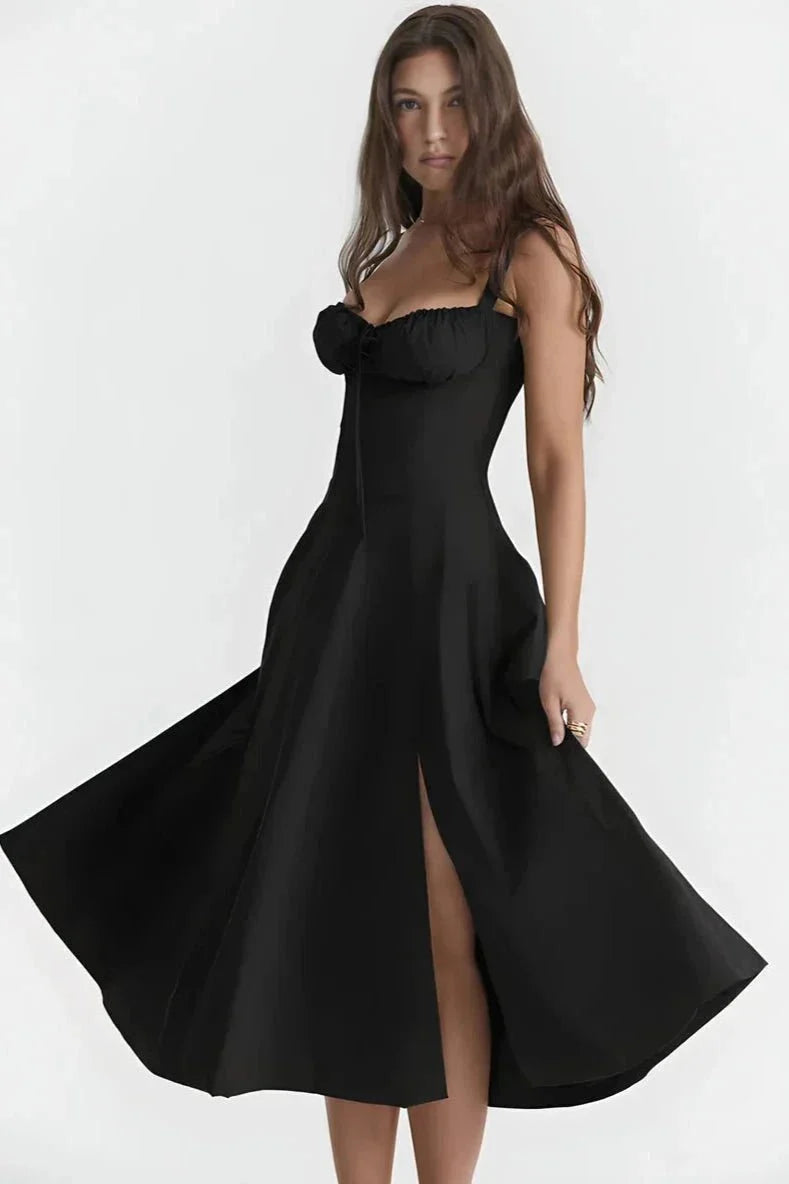 Women’s Midi Sundress Cotton for Spring