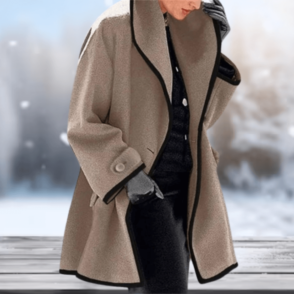 Women’s Wool Blend Long Coat Winter