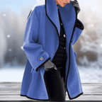 Women’s Wool Blend Long Coat Winter