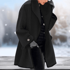 Women’s Wool Blend Long Coat Winter