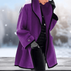 Women’s Wool Blend Long Coat Winter