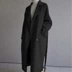 Women’s Wool Blend Long Coat for Winter