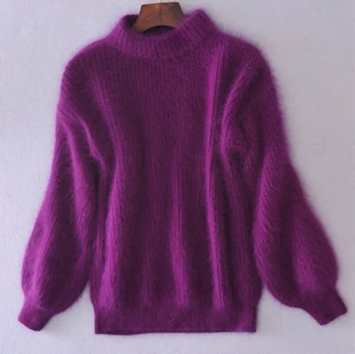 Women’s Soft Wool Knit Jumper for Winter