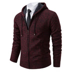 Men’s Fleece Zip Hoodie Jacket for Winter