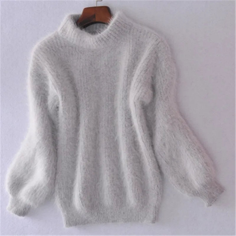 Women’s Soft Wool Knit Jumper for Winter