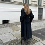 Women’s Long Wool Coat for Winter