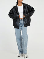 Women’s Leather Jacket for Winter