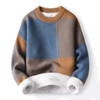 Men’s Merino Wool Knit Sweater for Winter