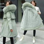 Women’s Faux Fur Lined Hooded Winter Coat