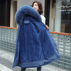 Women’s Faux Fur Lined Hooded Winter Coat