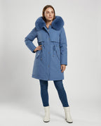 Women’s Faux Fur Lined Hooded Winter Coat