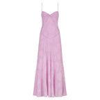 Women’s Strappy Maxi Dress Polyester for Spring