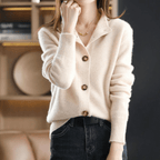 Women’s Wool Knit Cardigan for Winter
