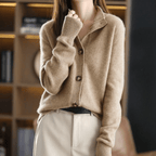 Women’s Wool Knit Cardigan for Winter