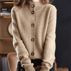 Women’s Wool Knit Cardigan for Winter