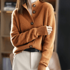 Women’s Wool Knit Cardigan for Winter