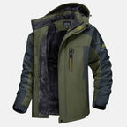 Men’s Fleece Lined Outdoor Jacket for Winter