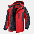 Men’s Fleece Lined Outdoor Jacket for Winter