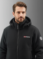 Men’s Fleece Jacket with Hood for Winter