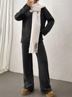 Women’s Cotton Knit Lounge Set for Early Spring