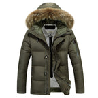 Men’s Down Parka Jacket for Winter